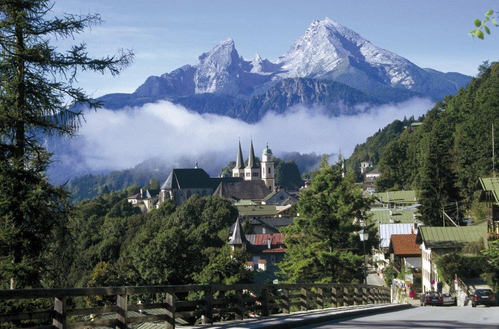 Апартаменты Haus Am Berg Берхтесгаден Экстерьер фото